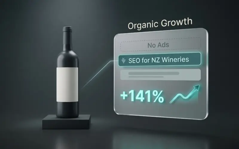 SEO for New Zealand Wineries: How to Grow Your Brand Without Paid Ads